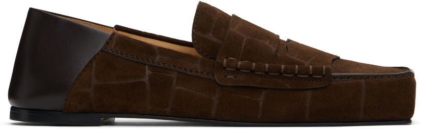 Кросівки та взуття Jacquemus Jacquemus La Croisière 'The Carré' Loafers Коричневий | 24H246FO147-4355