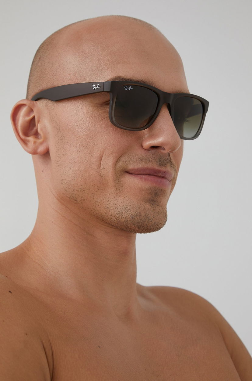 Сонцезахисні окуляри Ray-Ban Ray-Ban JUSTIN Sunglasses Коричневий | 0RB4165.854/7Z