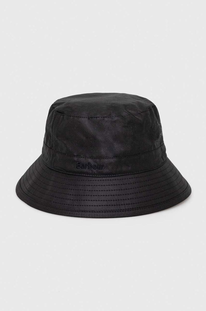 Капелюх Barbour Bucket Hat чорний | MHA0001