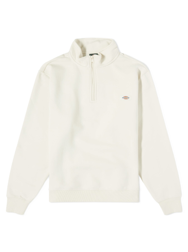 Cветр Dickies Oakport Quarter Zip Sweat білий | DK0A4XD4F901