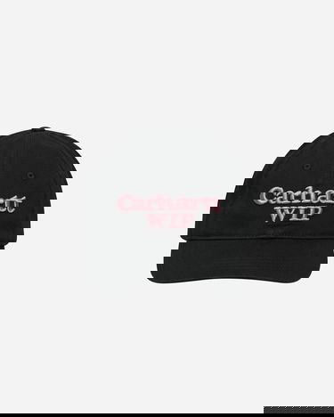Кепка Carhartt WIP Script Logo Cap чорний | I034744 2W6XX, 2