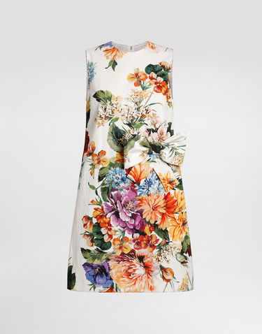 плаття Dolce & Gabbana Dolce & Gabbana Flower Bouquet-Print A-Line Dress Різнокольоровий | F6TZSTFSRQUHA5PC, 0