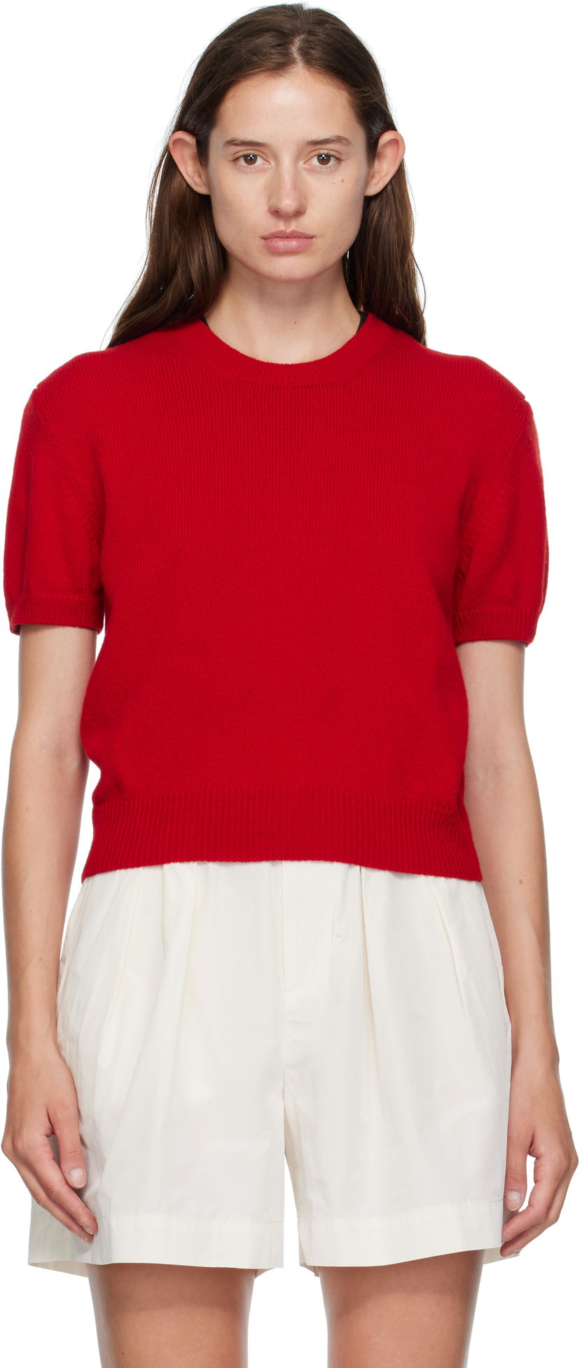 Футболка &Daughter &Daughter Wicklow Short Sleeve T-Shirt Червоний | HKN03885