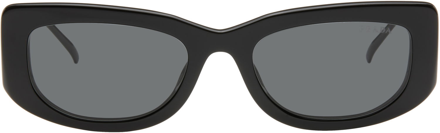Сонцезахисні окуляри Prada Triangle Logo Sunglasses чорний | 0PR 14YS 8056597627375, 0