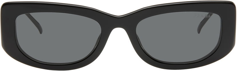 Сонцезахисні окуляри Prada Triangle Logo Sunglasses чорний | 0PR 14YS 8056597627375