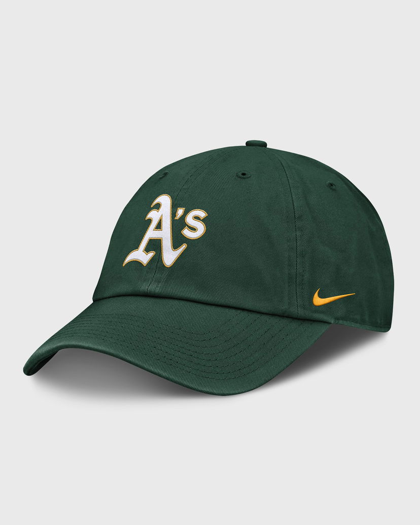 Кепка Nike Oakland Athletics Unstructured Cotton Cap Зелений | NB01-3EY-FZ-BEK