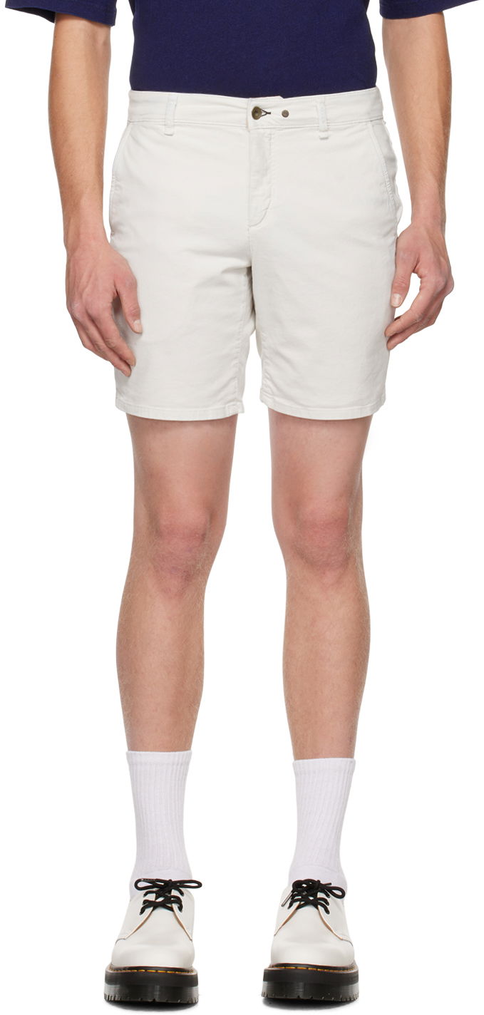 Шорти rag & bone Men's Perry Shorts білий | MED22H1740W5ML