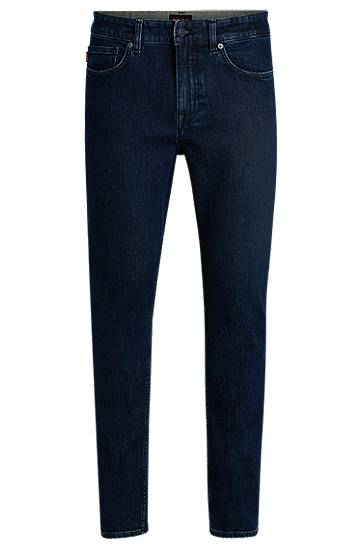 Джинси BOSS Delaware Slim-Fit Stretch Denim Jeans Синій | 50532515