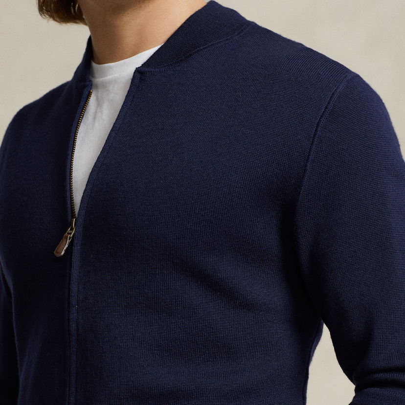 Cветр Polo by Ralph Lauren Polo Ralph Lauren Wool Cardigan чорний | 710917047001