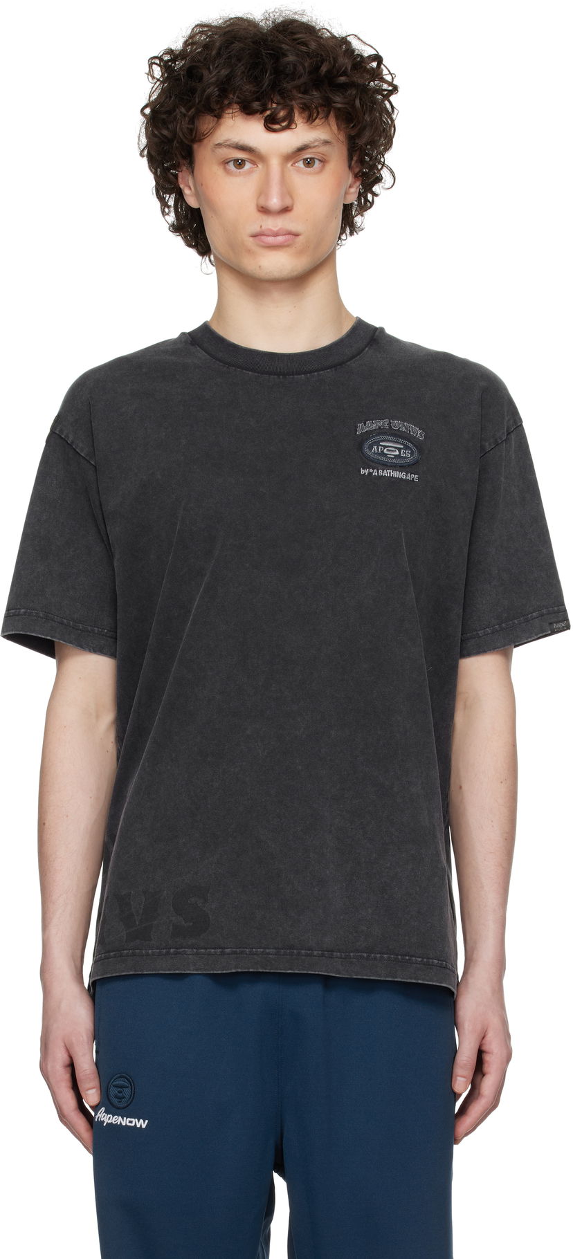 Футболка AAPE by A Bathing Ape AAPE by A Bathing Ape Fancy Main T-Shirt чорний | AAPTEM1671XXNBKL
