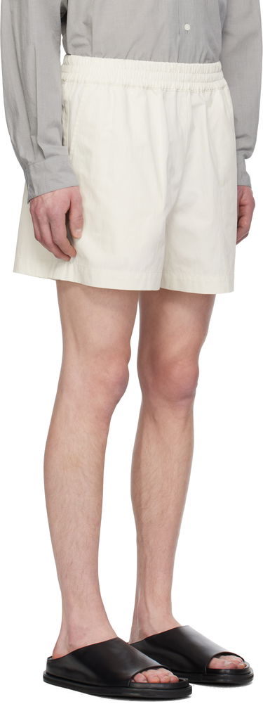 Шорти Studio Nicholson Studio Nicholson Elio Relaxed Fit Shorts білий | ELIO SNM - 1275, 1