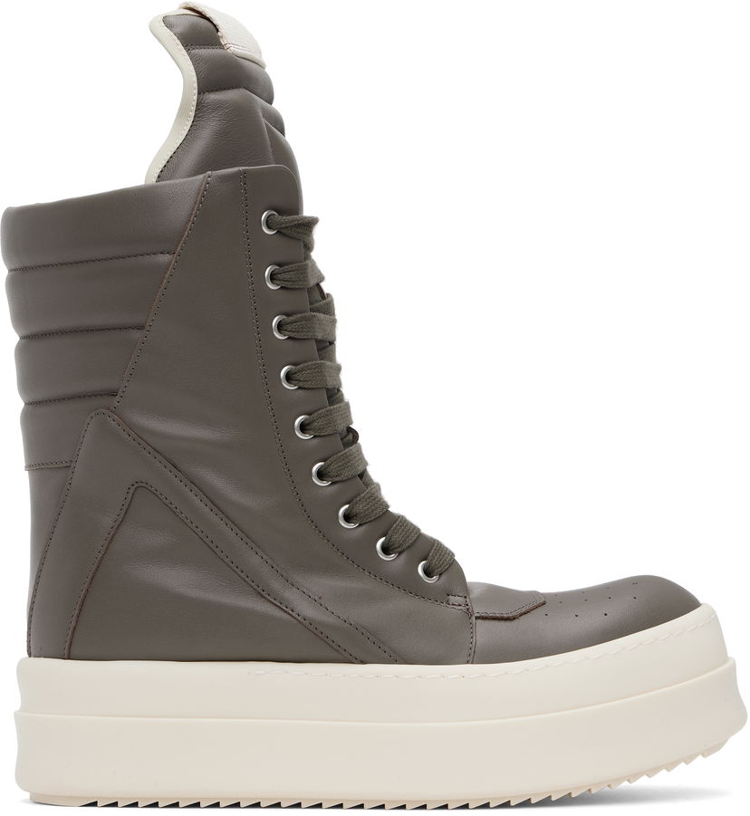 Кросівки та взуття Rick Owens Rick Owens Hollywood Mega Geobasket Зелений | RR01E5855 LCO