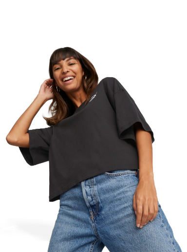 Футболка Puma Classics Oversized T-Shirt чорний | 538052_01