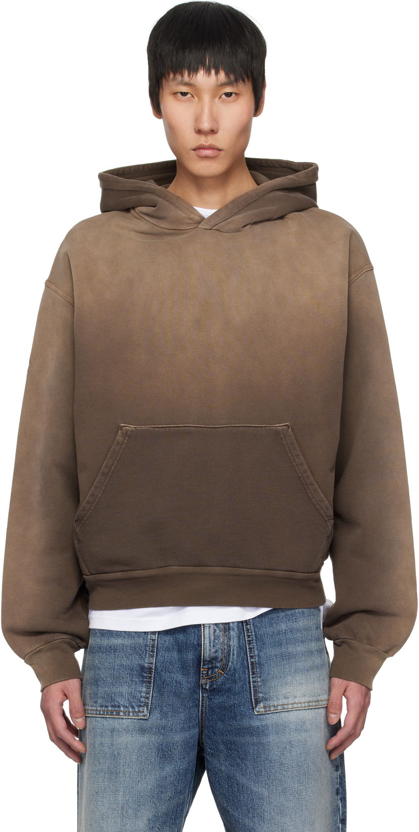 Світшоти 1017 ALYX 9SM 1017 ALYX 9SM Garment Dye Boxy Hoodie Коричневий | AAMSW0252FA01