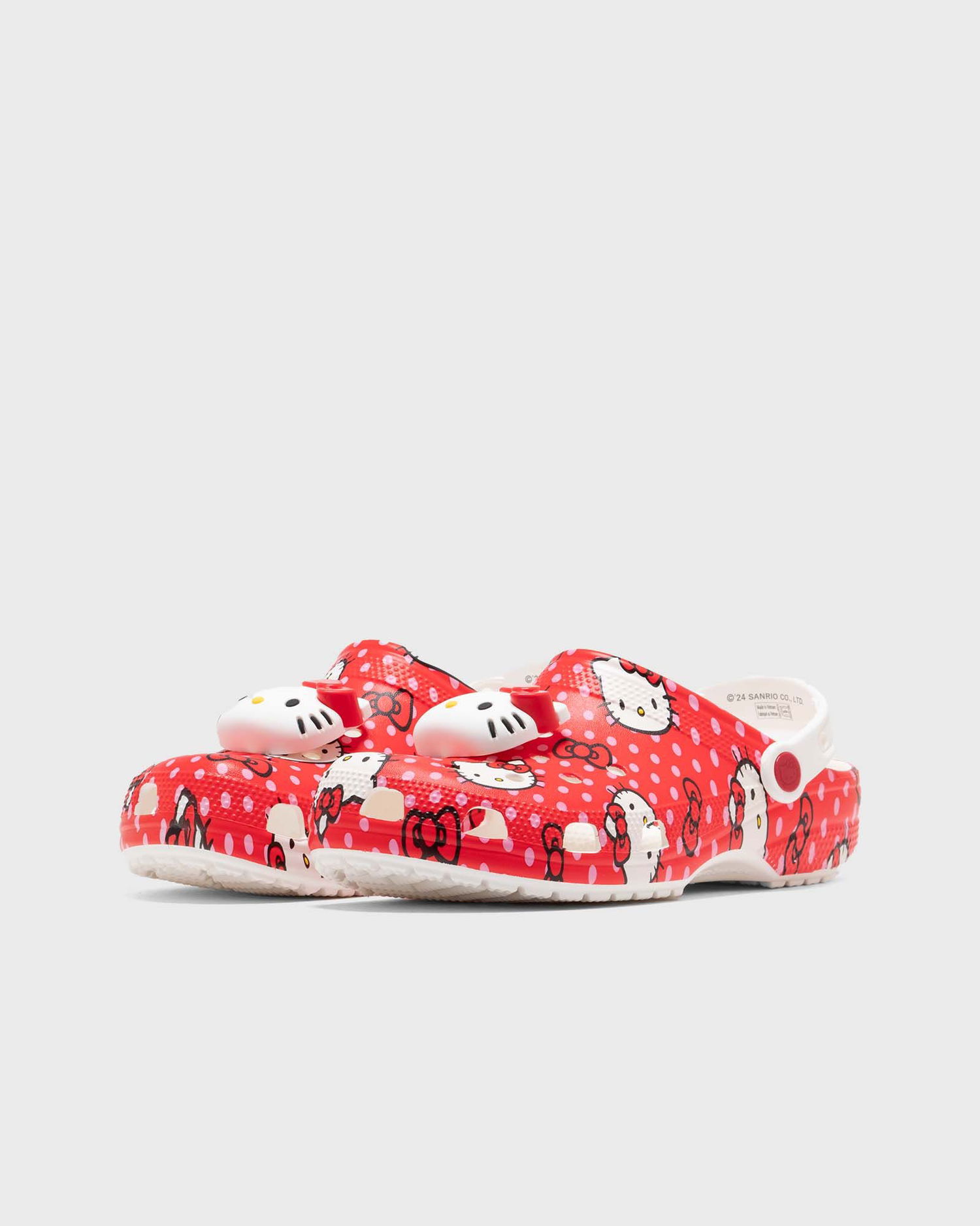 Кросівки та взуття Crocs Hello Kitty x Red Classic Clog Червоний | 210575-90H, 1