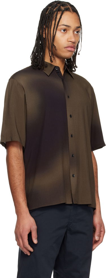 Сорочка rag & bone Rag & Bone Dalton Printed Shirt Коричневий | MBW24HA013PTML, 1