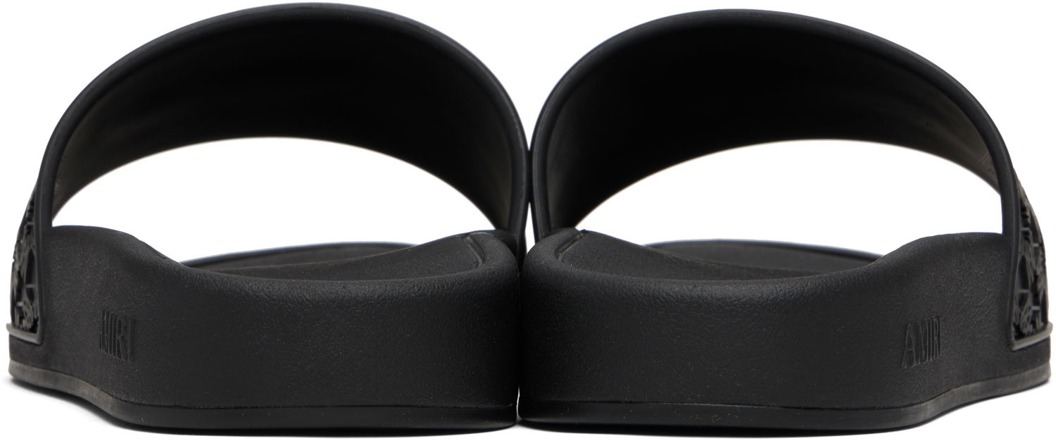 Кросівки та взуття AMIRI MA Quad Slides чорний | AMFOSL1005, 1
