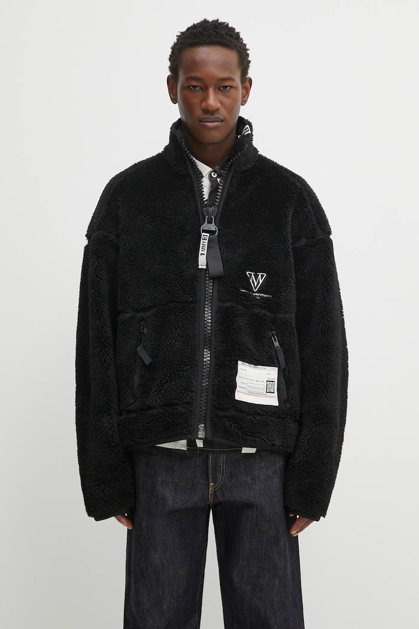 Куртка Maison MIHARA YASUHIRO Maison MIHARA YASUHIRO AMATEUR SEWN WIDE BACK BOA Jacket чорний | A15BL601