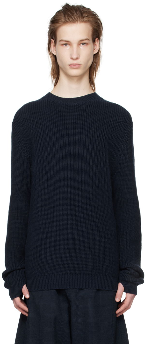 Cветр sage NATION SAGE NATION Summer Dieter Sweater темно-синій | S076