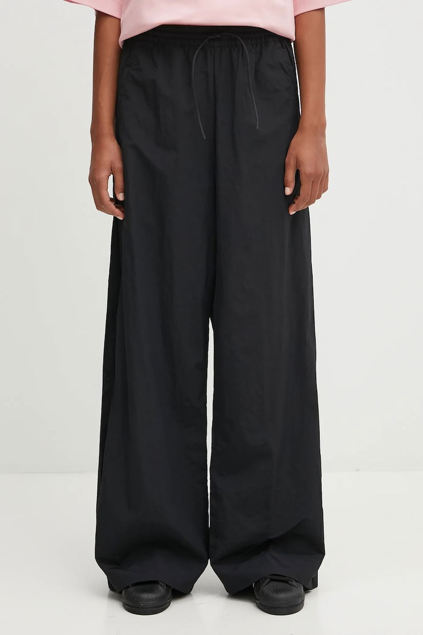 Штани Y-3 Y-3 High-Waisted Wide-Leg Nylon Pants чорний | KC8369