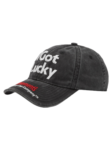Кепка VETEMENTS Lucky Cap Black чорний | UE54CA160B