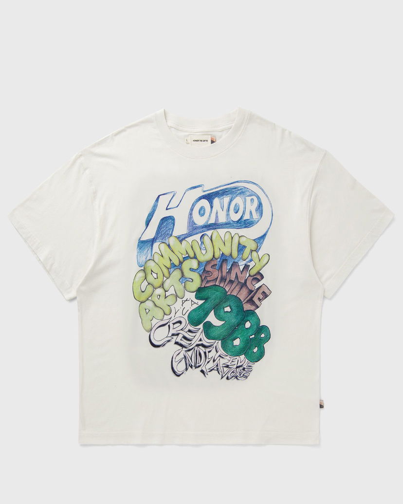 Футболка Honor The Gift Community Arts Creative T-Shirt білий | HTG250343-BONE