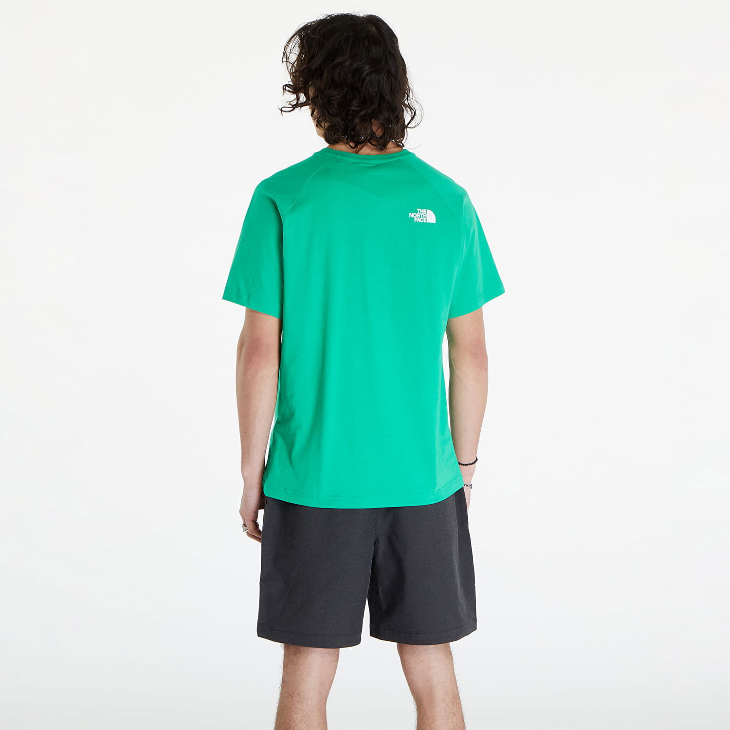 Футболка The North Face S/S Raglan Redbox Tee Optic Emerald Зелений | NF0A87NJPO81, 1