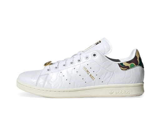 Кросівки та взуття adidas Originals BAPE x Stan Smith "30th Anniversary White" білий | IG1115