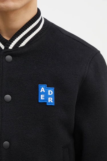 Куртка бомбер ADER ERROR Wool Varsity Jacket чорний | BM42FYJK0504BK, 3