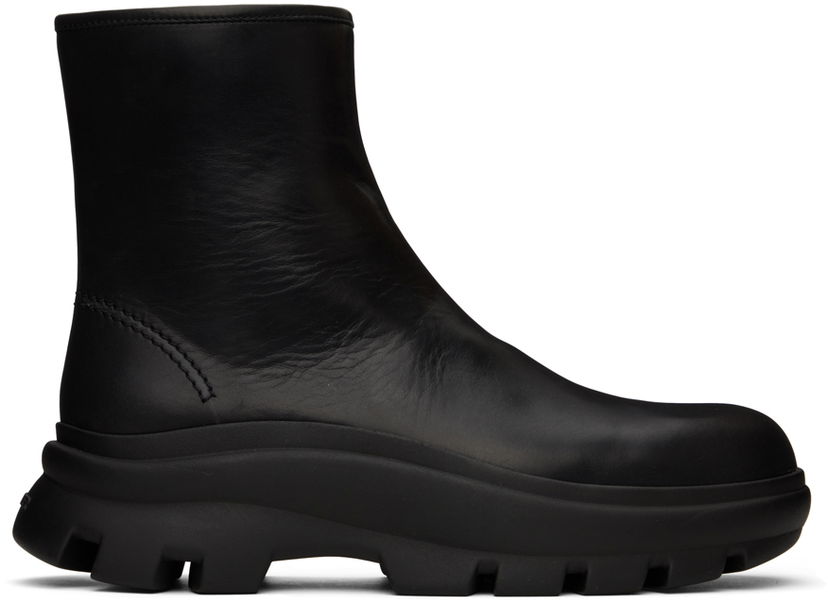Кросівки та взуття Jil Sander Jil Sander Zip Boots чорний | J33WU0007_P4942
