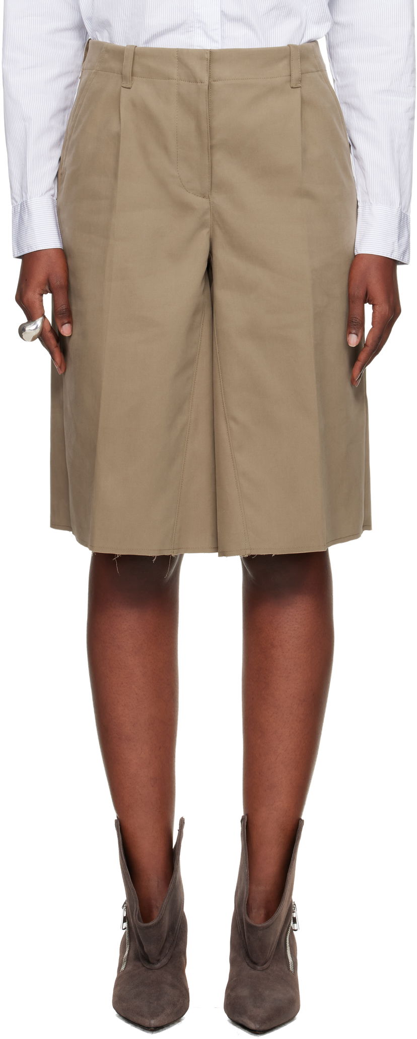 Шорти OUR LEGACY Jumbo Shorts бежевий | W4254JS
