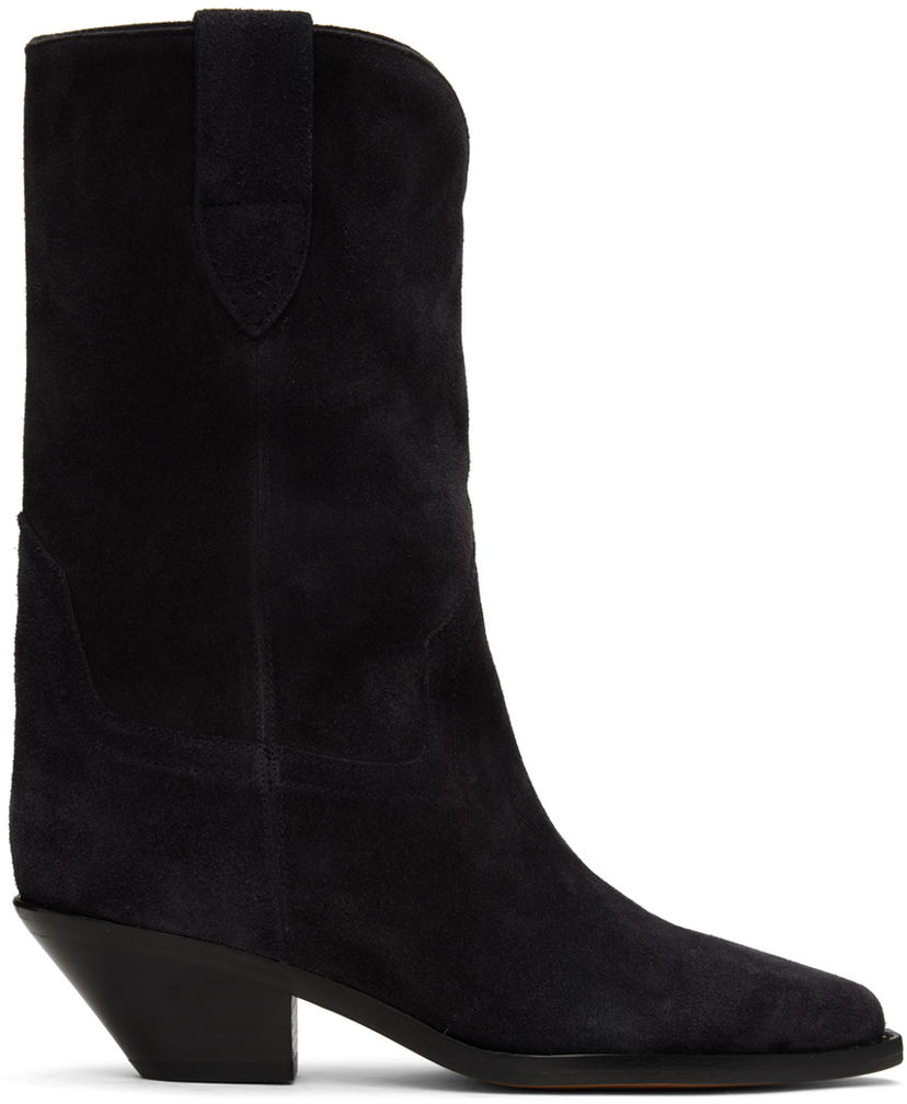 Одяг ISABEL MARANT Isabel Marant Dahope Suede Cowboy Boots чорний | 23PBO0005FA-A1A07S