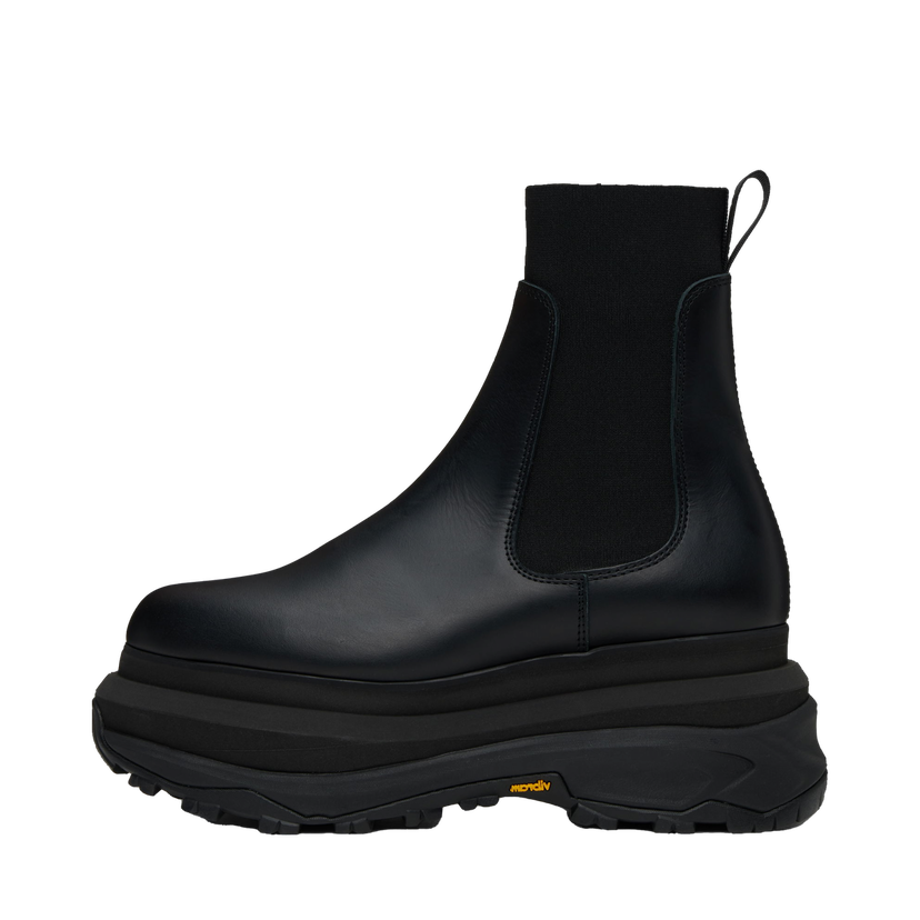 Кросівки та взуття sacai Leather Chelsea Boots чорний | SCW-258