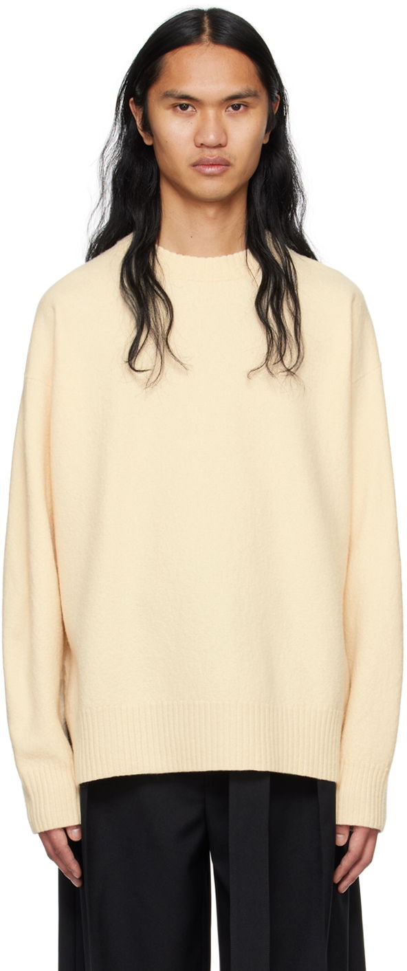 Cветр Jil Sander Oversized Sweater білий | J21GP0003_J14603
