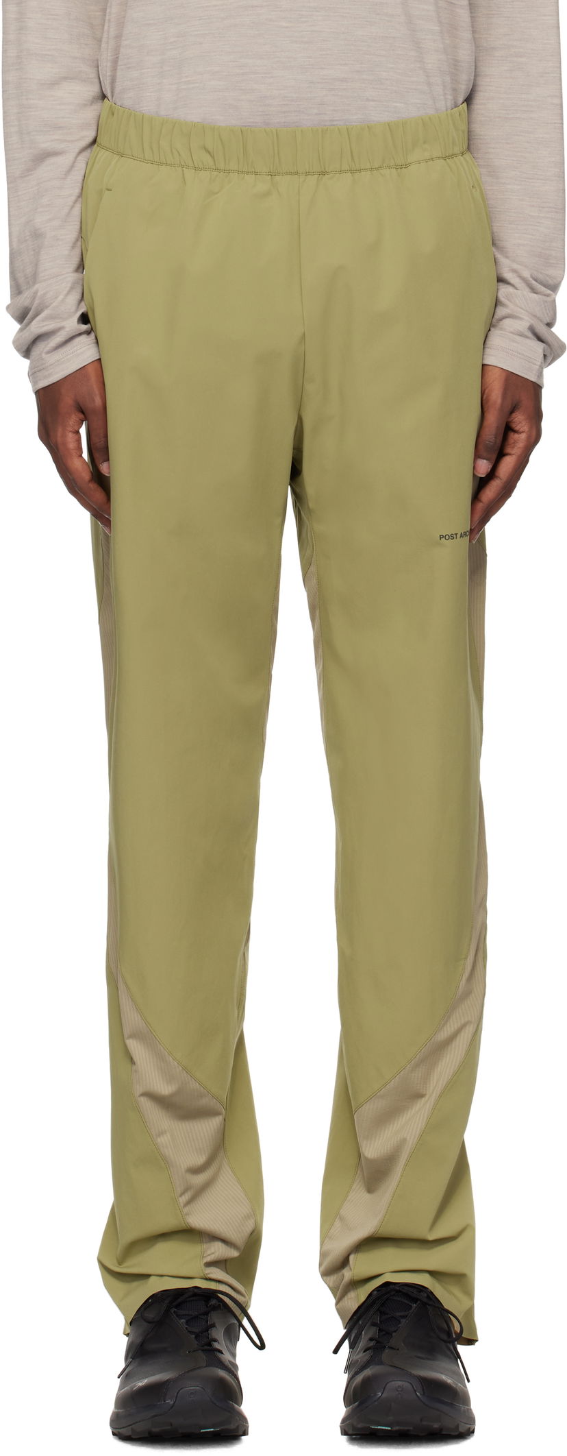 Спортивні штани Post Archive Faction (PAF) Running Track Pants Зелений | 1UE10091898