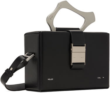 Сумочка HELIOT EMIL Solely Box Bag with Metallic Handle чорний | HE_15_41_L03_BLK01, 1