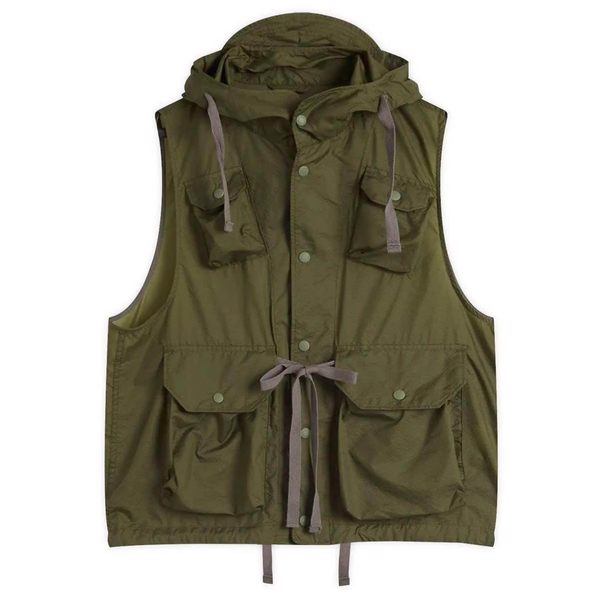 Жилет Engineered Garments Engineered Garments Field Vest, Size Large Зелений | QT079-KD001, 1
