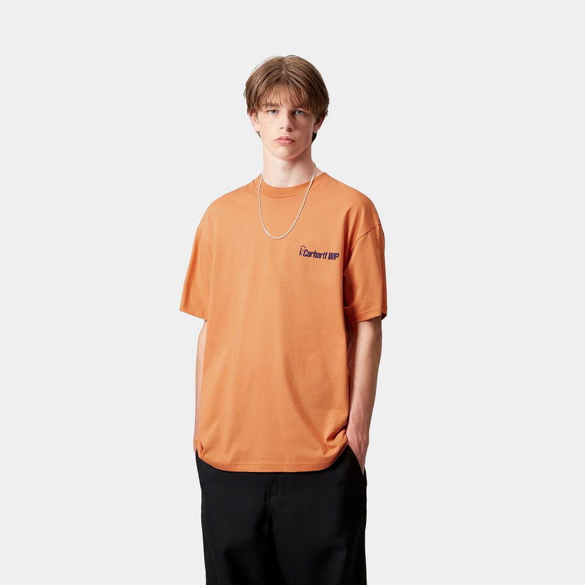 Футболка Carhartt WIP Carhartt WIP All Tools Short Sleeve T-Shirt Помаранчевий | I035438_18