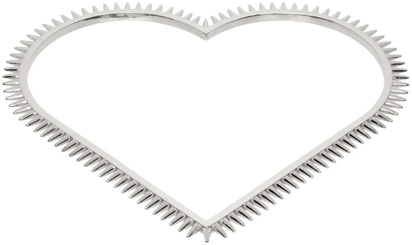 Браслет We11done We11done Spike Heart Arm Cuff Металік | WD-AJ1-23-533-U-SV