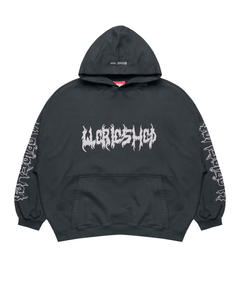 Світшоти 032C Oversized Hoodie "Faithless" чорний | S25-URC-0631-050