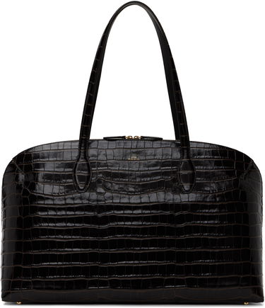 сумка-тоут TOTEME Totême Croco-Embossed Day Tote чорний | 252-WAL0082-LE0076, 0