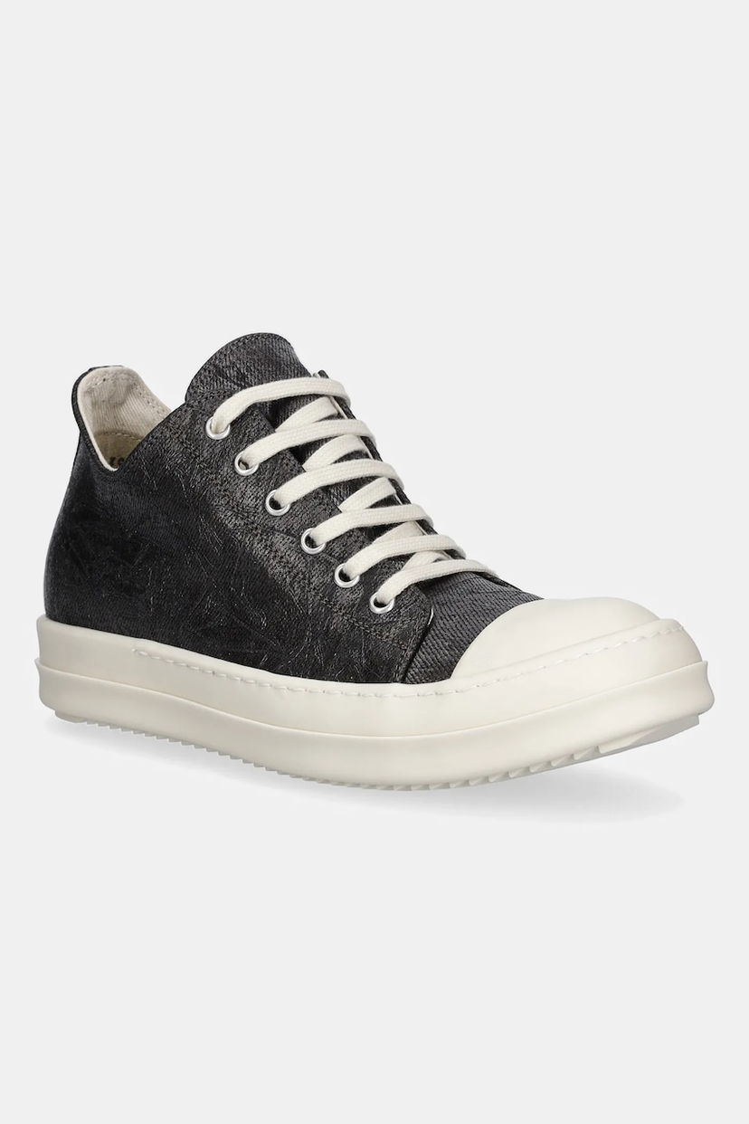 Кросівки та взуття Rick Owens Rick Owens DRKSHDW Low Sneaks чорний | DS02E7802.BZMC