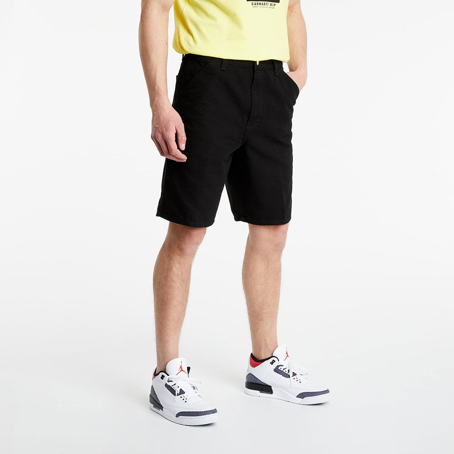 Шорти Carhartt WIP Work In Progress Single чорний | I027942 Black, 0