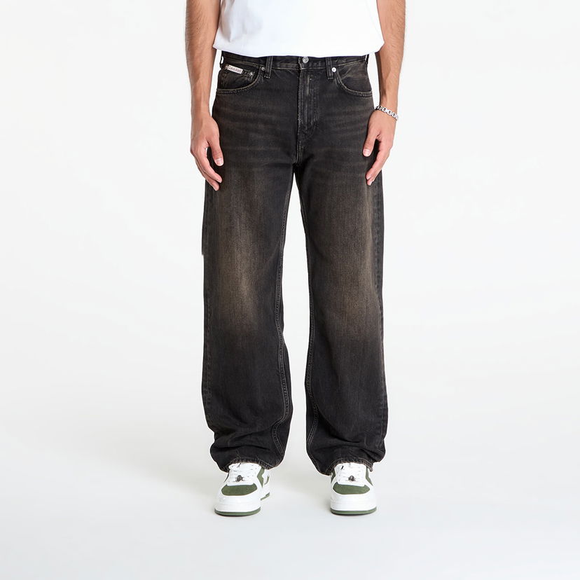 Джинси CALVIN KLEIN Calvin Klein Jeans 90S Straight Espress Pants W35/L32 чорний | LV04RD724G 01G