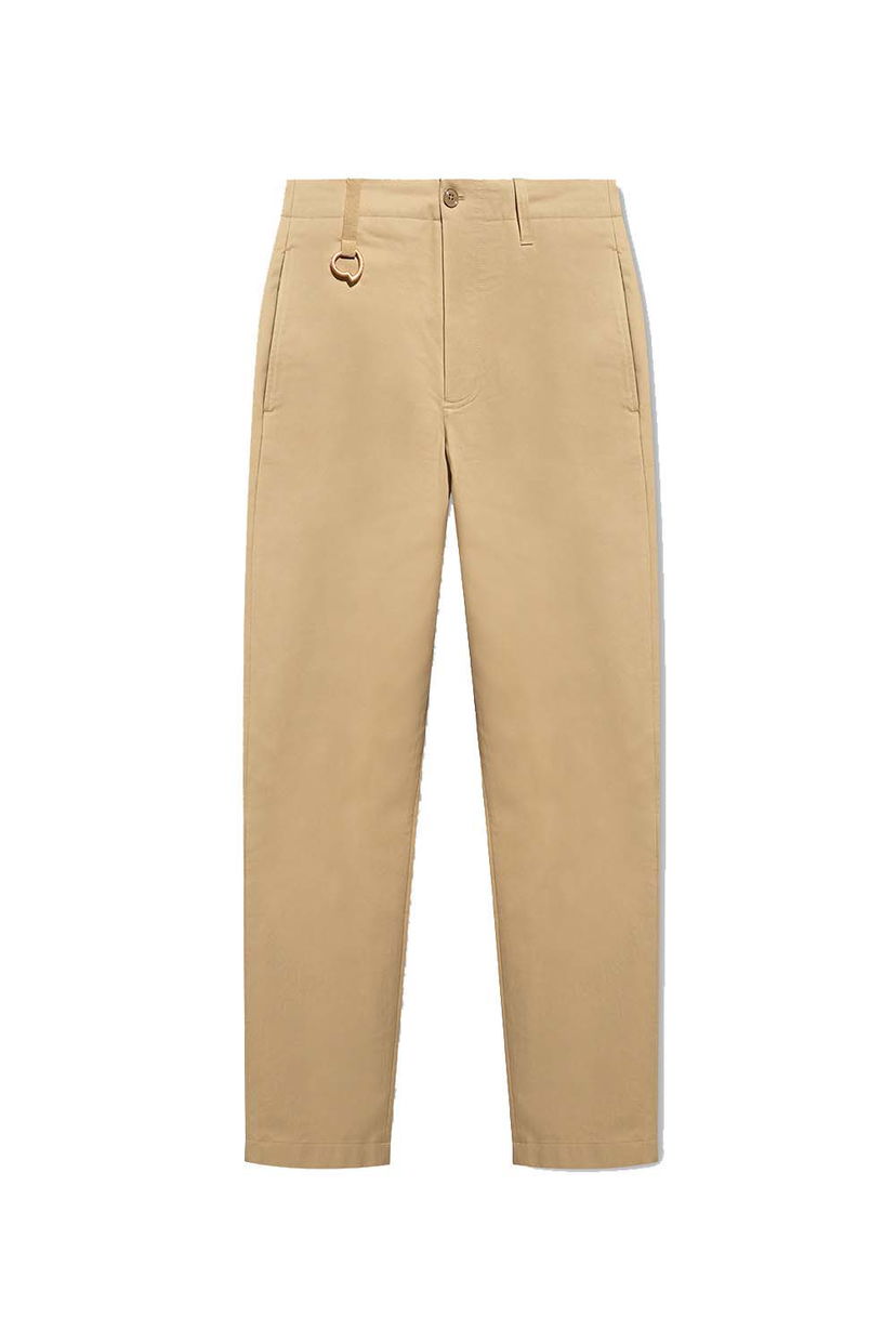 Штани Moncler Logo Chino Pants бежевий | I10912A00005 M2666