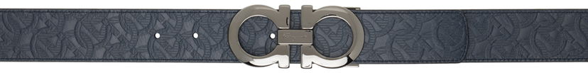 Ремені FERRAGAMO Ferragamo Gancini Reversible Belt Сірий | 735830 675542119
