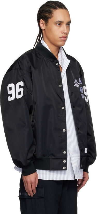 Куртка бомбер WTAPS WTAPS Nylon Team Jacket Зелений | 251TQDT-JKM02, 4
