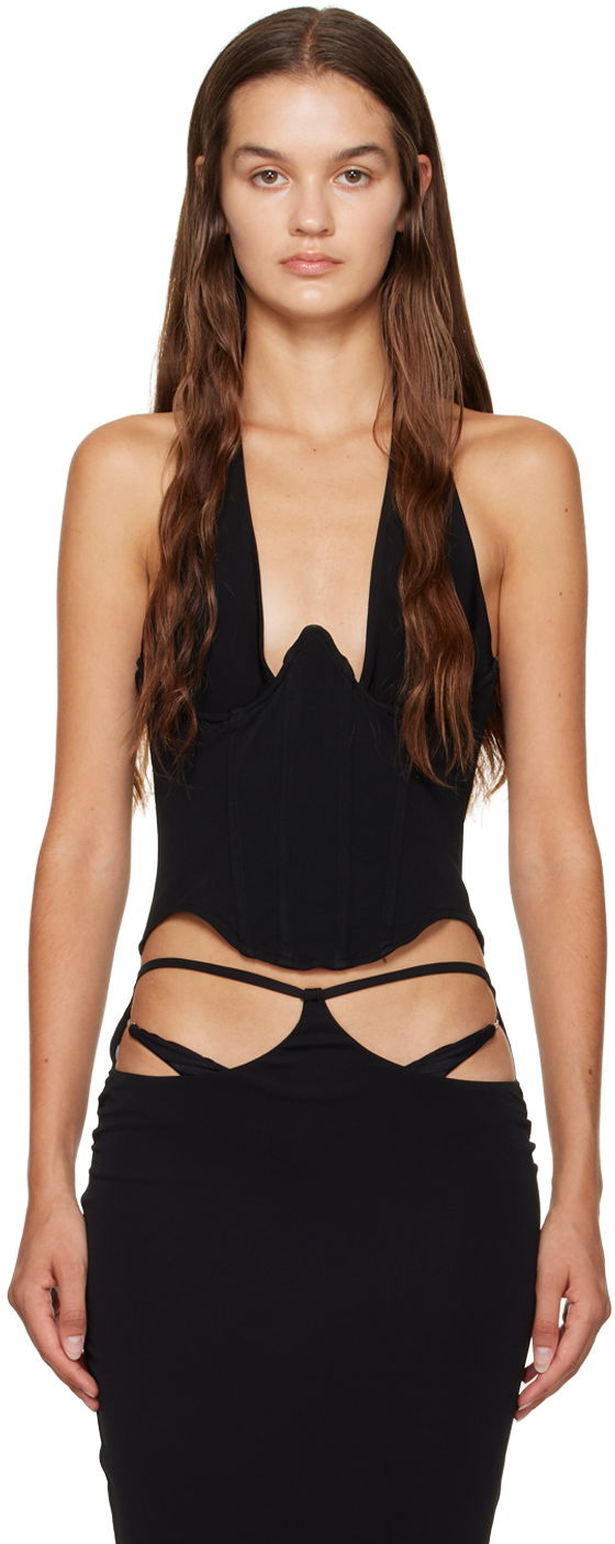 плаття Miaou Miaou Ari Corset Top чорний | 7088VC2BLK