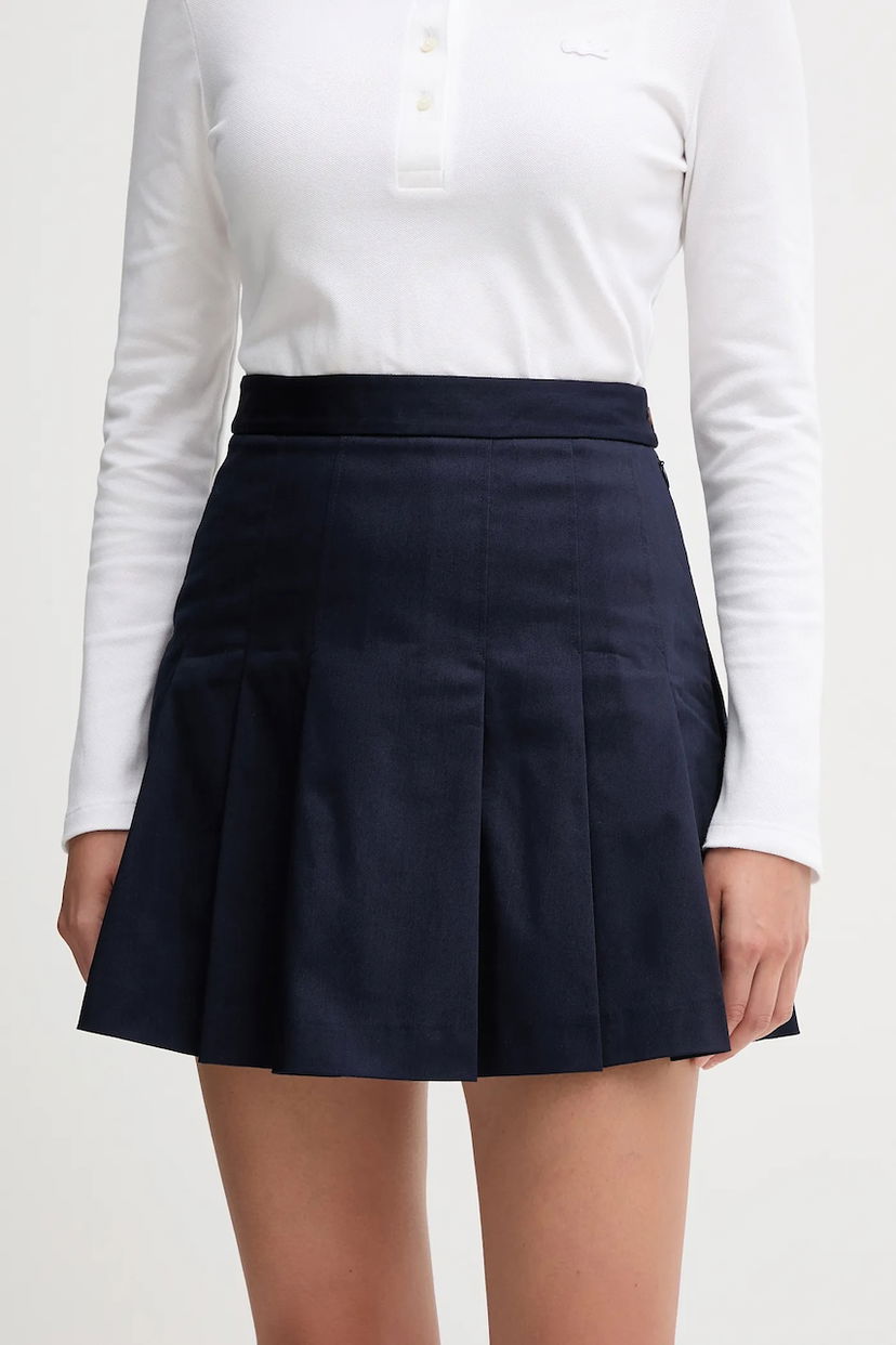 Спідниця Lacoste Lacoste Mini A-Line Skirt темно-синій | JF8001
