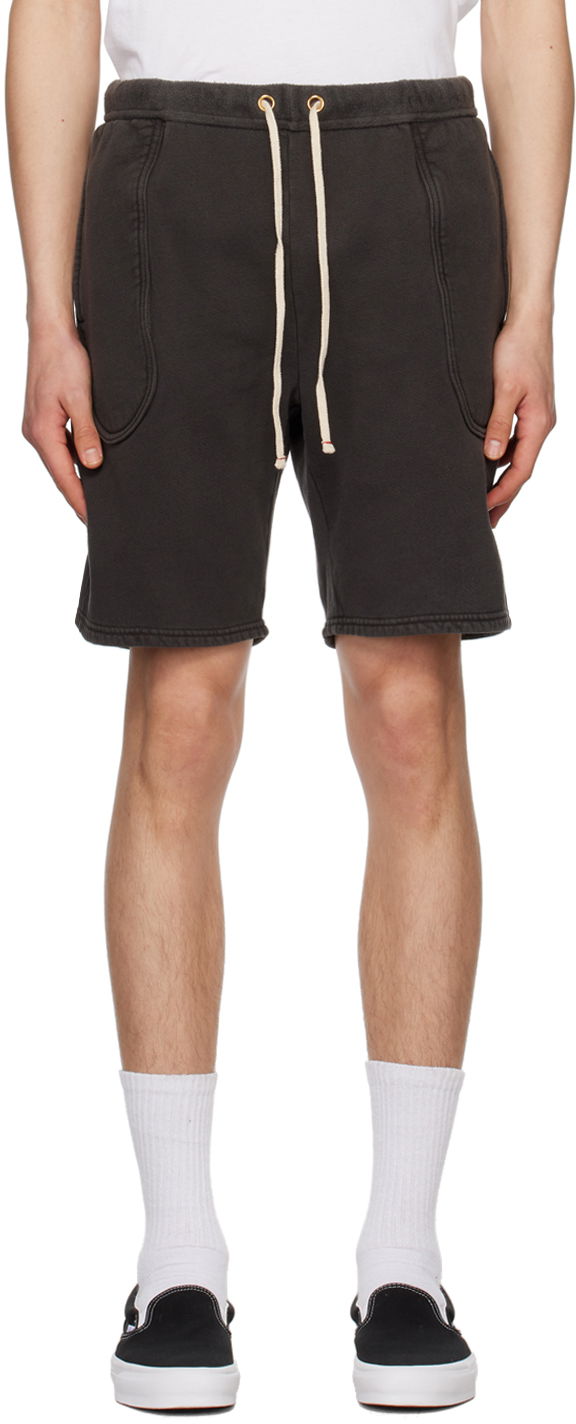 Шорти LES TIEN Les Tien Drawstring Shorts чорний | CF-3046